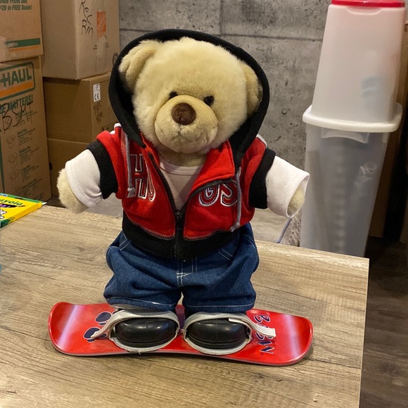 Build a bear snowboard bear - Picture 1 of 4